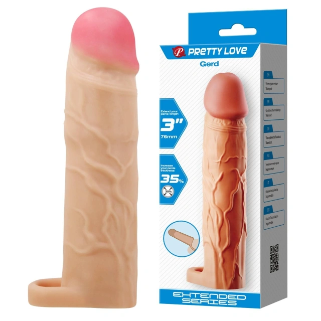 Nakładka na Penisa Gerd Flesh Pretty Love | 100% ORYGINAŁ| DYSKRETNA PRZESYŁKA